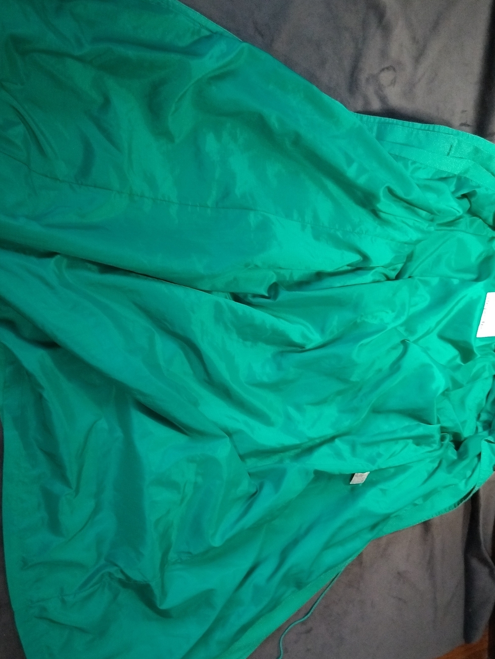Mint Rare Vintage London Fog Green Trench Coat Cinch Waist - XS Petite/Small - Picture 8 of 8